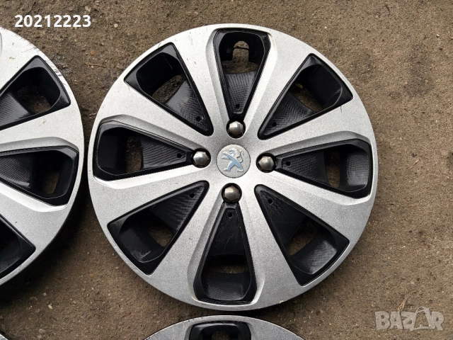 4 броя оригинални тасове за Peugeot Partner 15, снимка 7 - Аксесоари и консумативи - 52663736