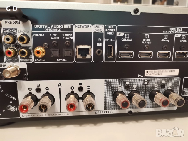 DENON DRA- 900 H /8k, снимка 6 - Ресийвъри, усилватели, смесителни пултове - 52421745