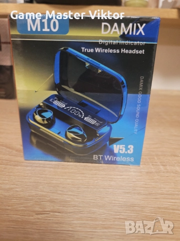 Безжични слушалки с LED дисплей 