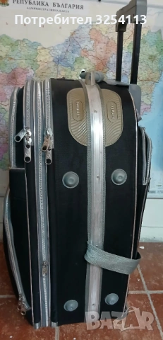 Куфар голям с дръжка на колела, снимка 4 - Куфари - 53041222
