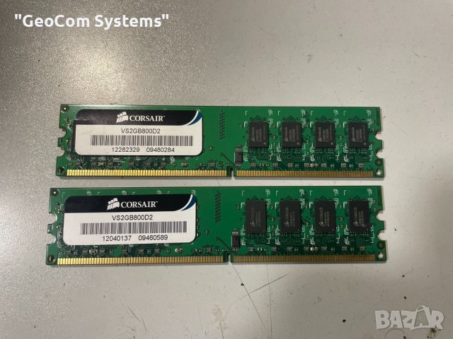 4GB (2x2GB) DDR2 CorsAir PC2-6400U (800Mhz,CL-6,KIT), снимка 3 - RAM памет - 41260552