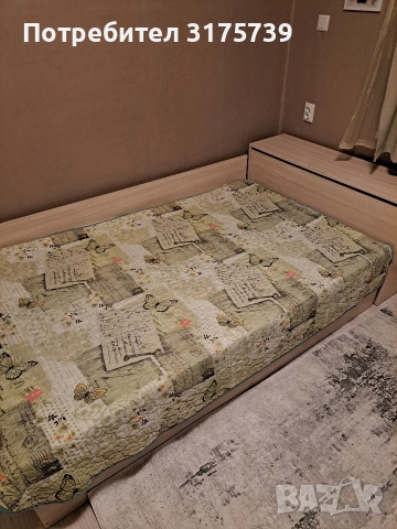 Легло приста 120/200, снимка 2 - Спални и легла - 53396568