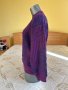 Лилав дамски пуловер, снимка 9