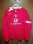 Manchester United Ronaldo 2004 2005 2006 Nike Long Sleeve Home Манчестър Юнайтед Роналдо екип , снимка 2
