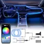 OMECO RGB LED Ambient Lighting – 4 м USB интериорно осветление за автомобил, снимка 1