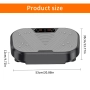 Фитнес плоча вибрационна платформа , Bluetooth функция, Дистанционно управление, еластични ленти, снимка 3