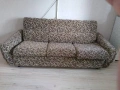 Продавам холов разтегателен диван с два фотьойла и две табуретки , снимка 3