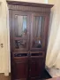 Мебели масив тиково дърво махагон скрин шкаф библиотека бюфет, снимка 3