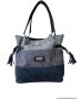 Дамска луксозна чанта тип торба в пастелни цветове 30х34см, снимка 1 - Чанти - 44488898