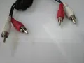 Аудио кабел мъжки към женски, 2 х RCA, снимка 2