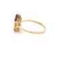 Златен дамски пръстен 2,53гр. размер:57 14кр. проба:585 модел:21868-4, снимка 3