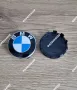 Цялостен комплект емблеми и капачки за джанти на БМВ / BMW Бяло-син, снимка 10