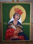 Икона на света Екатерина, снимка 1 - Икони - 40642579