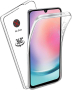 Прозрачен 360° Градуса Кейс Samsung Galaxy A25, снимка 3