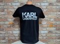 Нова мъжка тениска с дигитален печат Karl Lagerfeld С ГРЪБ, снимка 6