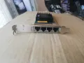 Sun ATLS1QGE Quad-Port PCI-Express х8 Gigabit Ethernet UTP Low Profile Adapter, снимка 2