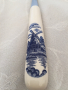 Нож / слайсер/ шпатула за сирене с керамична дръжка Elesva Delft blue, неръждаема стомана, нов, снимка 8