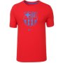 Мъжка тениска Nike FC Barcelona Crest DJ1306-657, снимка 1 - Тениски - 40494191