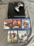 playstation 4 със кутия + 5 игри и 1 joystick, снимка 1