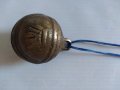 Старо медно звънче от сбруя , снимка 5