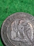 Монета 10 Сантима 1857 Франция Наполеон III, снимка 3