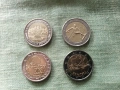 4 монети от по 2 euro Германия, Хърватия, Словения и Гърция , снимка 1