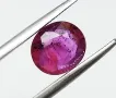 Рядък, нетретиран рубин с красиви включения 1.56кт.! Нов!, снимка 10