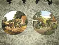Колекционерски декоративни порцеланови чинии Royal Doulton, сет 2 бр. , снимка 1