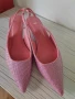 Zara 37 розови обувки с кристалина котешко токче, снимка 1