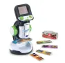 Детски микроскоп Vtech GENIUS XL, увеличение 200Х, комплект аксесоари, клипове от BBС, език: френски, снимка 1