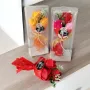 5539 Изкуствен букет рози в кутия, снимка 4