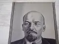 Стар,китайски,копринен гоблен ЛЕНИН, снимка 2