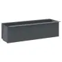 vidaXL Сандъчета за цветя за европалети 12 бр сиви 36x13,5x9,5 см PP, снимка 3