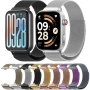 Xiaomi Redmi Watch 6 5 4 Smart Band 9 8 Pro / MILANESE Стоманена магнитна каишка верижка, снимка 1