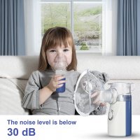 Инхалатор за възрастни, деца и бебета, Комплект пулверизатор с маска за лице и мундщук model UN208, снимка 9 - Други - 39532556