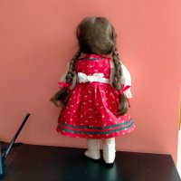 Колекционерска кукла Glorex Switzerland  46 см, снимка 3 - Колекции - 39543313