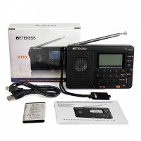 2023 RETEKESS V115 Цифров преносим радиоприемник, снимка 1 - Bluetooth тонколони - 41225577