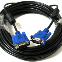 Кабел за монитор VGA/VGA, HD15 M / M – 3 метра, снимка 4 - Кабели и адаптери - 36117328