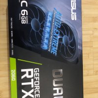 Asus rtx2060, снимка 1 - Видеокарти - 40889548