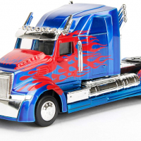 Метален камион Transformers T5 Optimus Prime 1:32 Jada Toys 253112002, снимка 3 - Коли, камиони, мотори, писти - 36125205