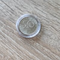 50 стотинки 2005 година България "България EU", снимка 2 - Нумизматика и бонистика - 44297637