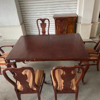 трапезна маса със столове Drexel Heritage, снимка 2 - Маси - 39503518