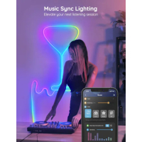 Смарт Neon RGBIC LED лента Govee H61A2, Wi-Fi, Синхронизация на музика, снимка 2 - Лед осветление - 44656970