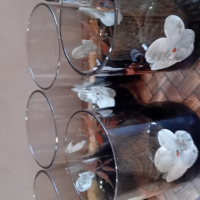 Стъклени чаши за ракия и безалкохолни напитки., снимка 1 - Чаши - 44802543
