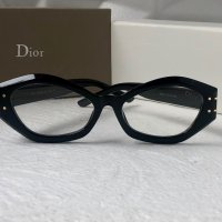 Dior 2023 дамски слънчеви 2 цвята черни прозрачни, снимка 6 - Слънчеви и диоптрични очила - 40515651