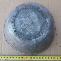 кована медна калайдисана възрожденска купа , снимка 9 - Антикварни и старинни предмети - 35907086