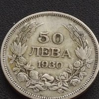 Сребърна монета 50 лева 1930г. ЦАРСТВО БЪЛГАРИЯ БОРИС ТРЕТИ за КОЛЕКЦИОНЕРИ 13695, снимка 1 - Нумизматика и бонистика - 41474378