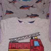 Тениски H&M 6-8 год., снимка 1 - Детски тениски и потници - 34274960