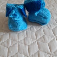 На чорапите цената е 5лева-на чифт,а на жилетките плетената на една кука 15лева другата 12лева., снимка 18 - Бебешки чорапи - 34374600