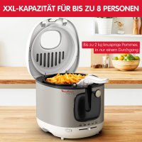 Фритюрник с мазнина Moulinex 2kg 1800W, снимка 3 - Фритюрници - 42635745